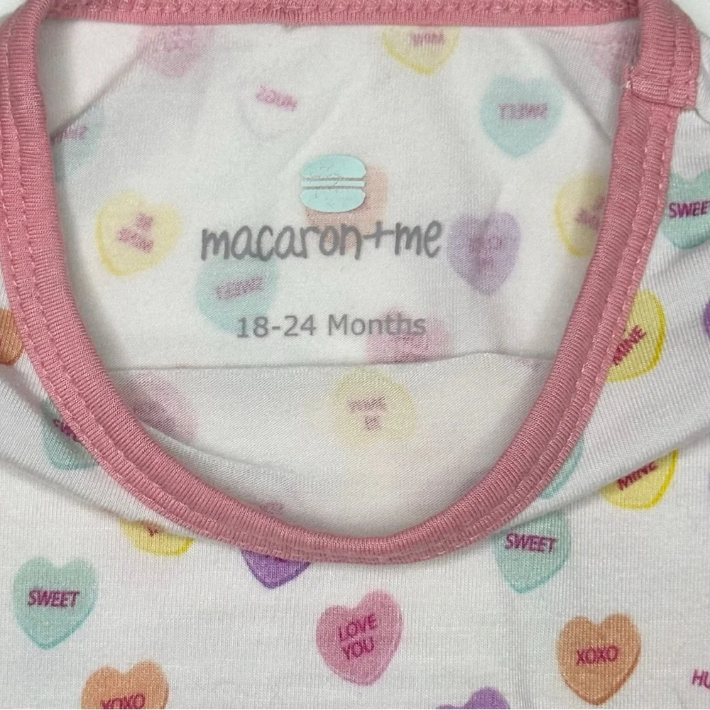 Macaron + Me Candy Hearts‎ Pajamas